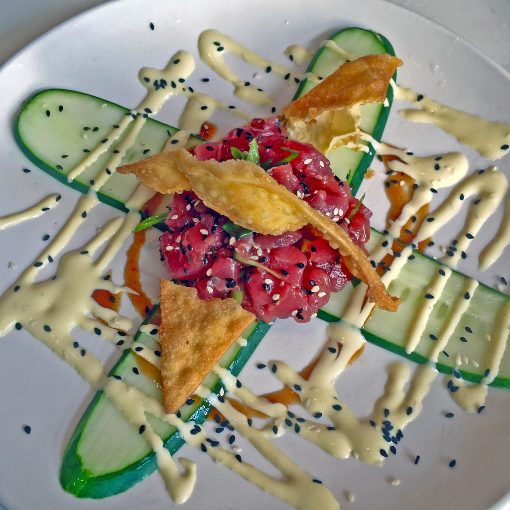 The tuna tartare at Brooklyn and the Butcher.