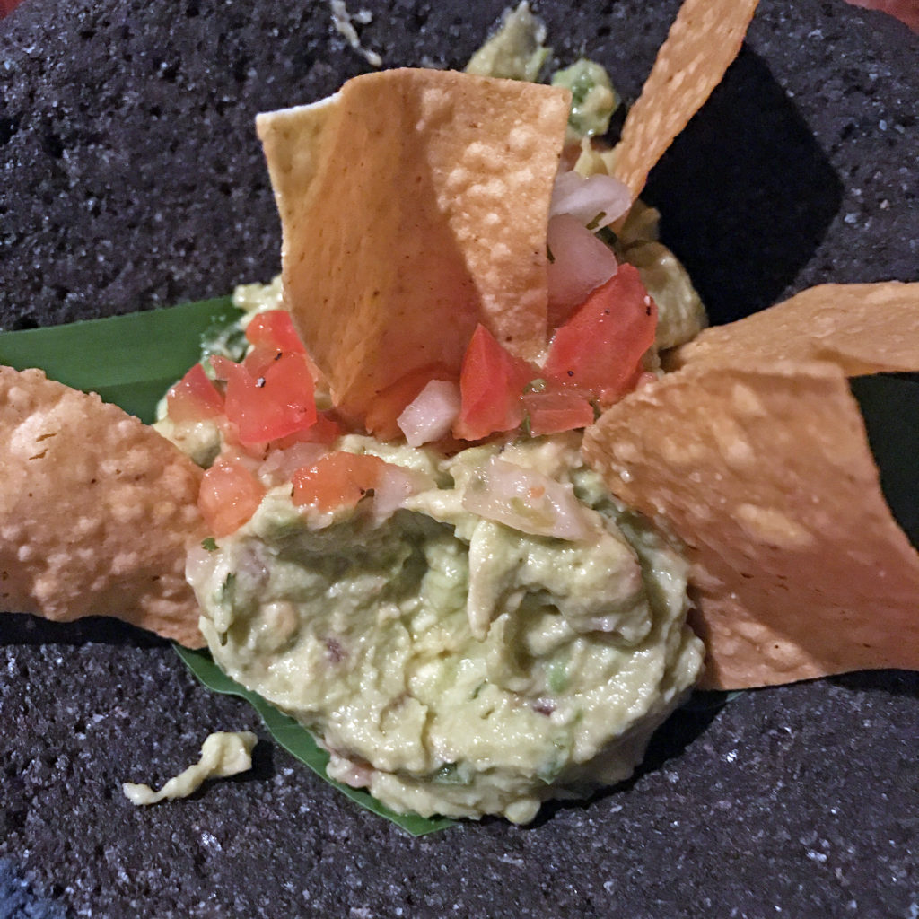 The guacamole at the eponymous Guaca Mole.