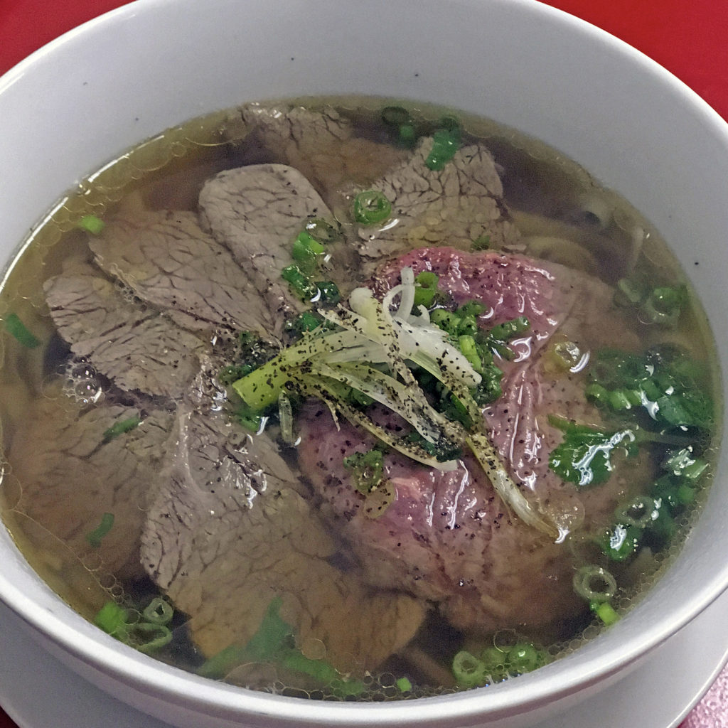 Beef pho at Ngon Appétit.